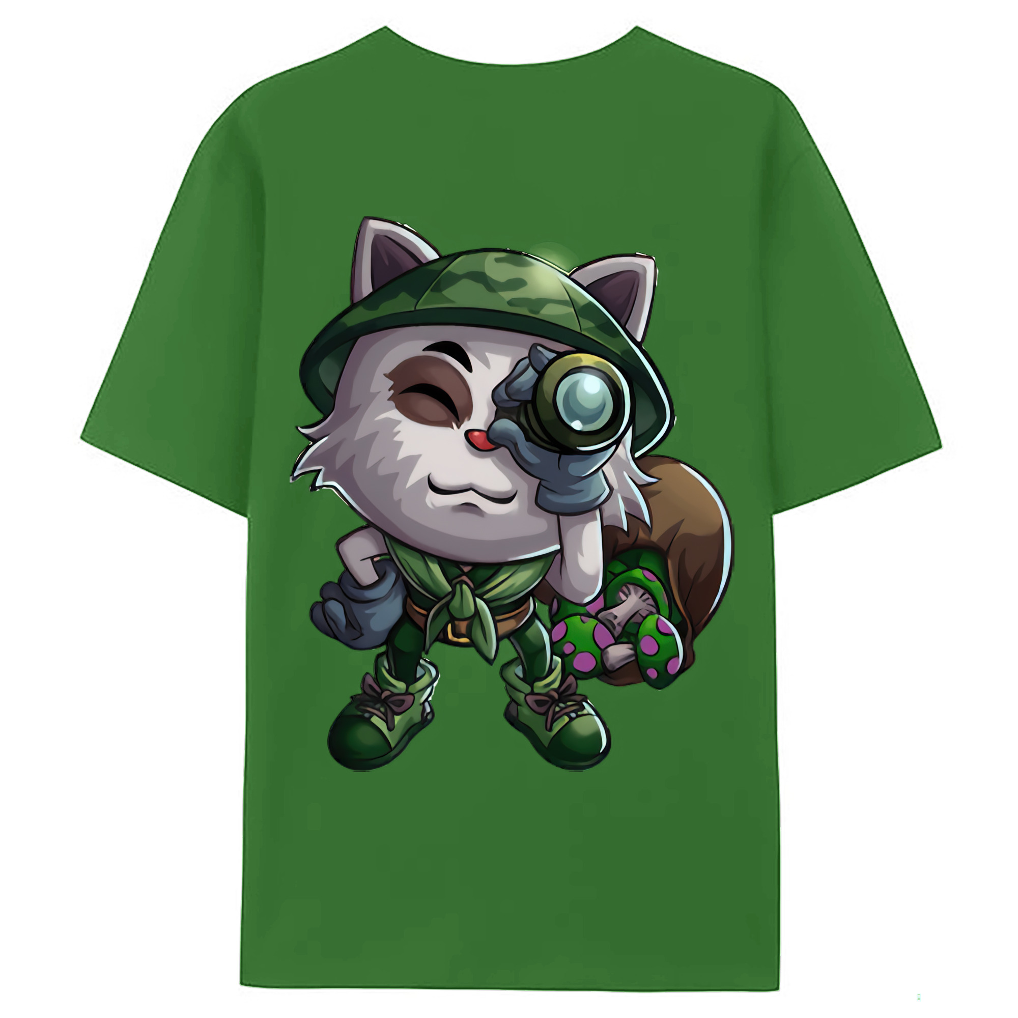 （画像用） リーグ・オブ・レジェンド League of Legends LOL レディース半袖Tシャツ(バックプリント)